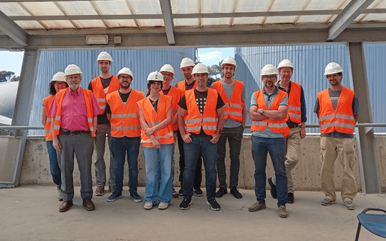 Visit to an urban waste management facility organised by the ICMAB Sustainability Committee